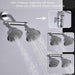 Kaphome Double Shower Head with Shut-off Valves 1