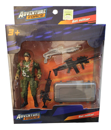 Adventure Force Soldier Force Pack Militar Original Oferta! 5