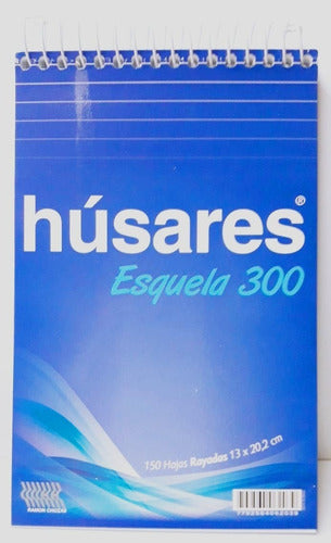 Blocks Rayado Husares 6203 Espiralado Esquela A5 150 Hojas 0