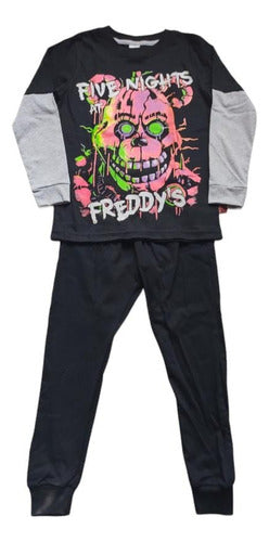 Hoba Hoba Indumentaria Pijama Five Nights At Freddy's 1