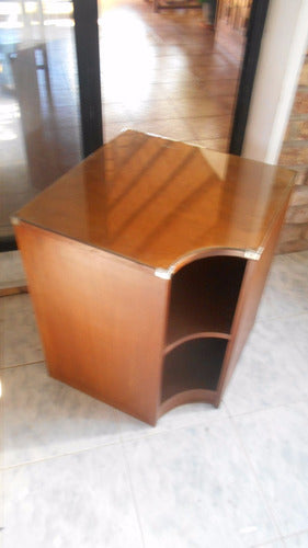 Mueble Esquinero Madera Impecable 1