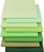 Tela De Patchwork Verde, Paquete Fat Quarter 45x55cm 2