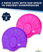 The Friendly Swede Gorro Natación Silicona 2u. Rosa+púrpura 4