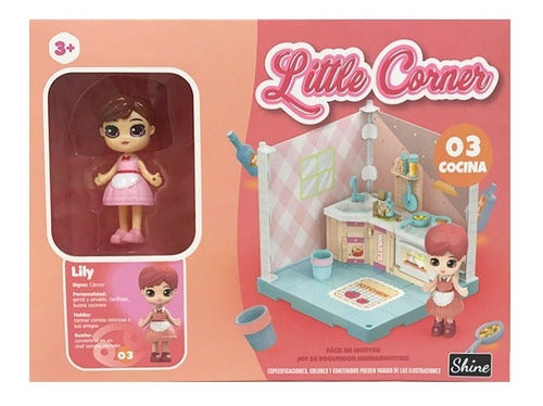 Little Corner Collectible Doll Playset with Accessories - Shine 0