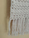 Norma Handmade Crochet Table Runner with Fringes 0