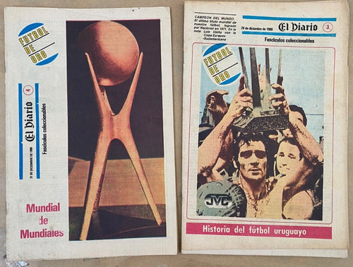 Fútbol De Oro, Uruguay, 6 Suplementos El Diario 1980, Ez4c 0