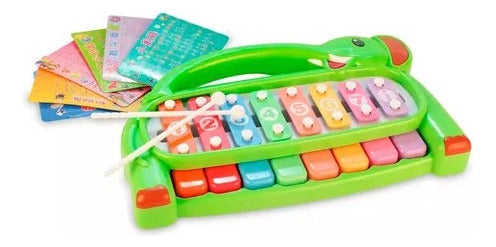 La Le Lu Xylophone and Baby Piano 2 in 1 1