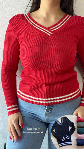 Moda y Estilo Fine Wool Sweatshirt Colors in the Second Photo 3