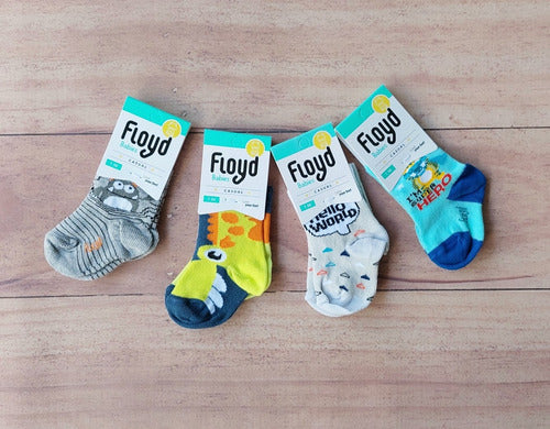 Floyd Baby Socks Pack of 3 Assorted Sizes 00 and 0 1