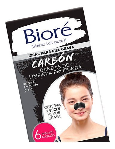 Bioré Deep Cleaning Nose Strips with Charcoal 6u 3c 2