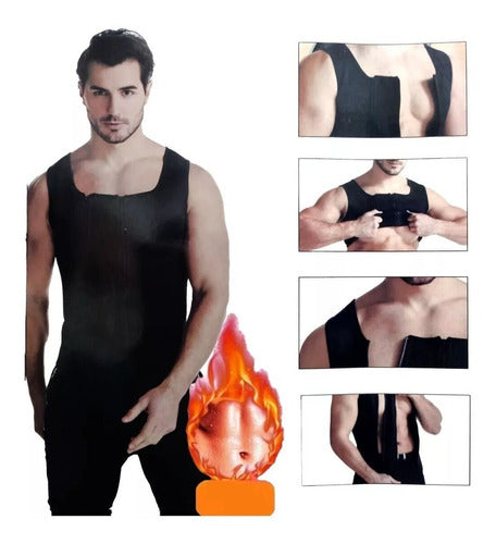 Men's Dual Closure Shaping Vest 0