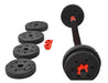 ALVAREZWEB FITNESS 10 Kg. Dumbbell Set with Adapter Bar and PVC Discs 4