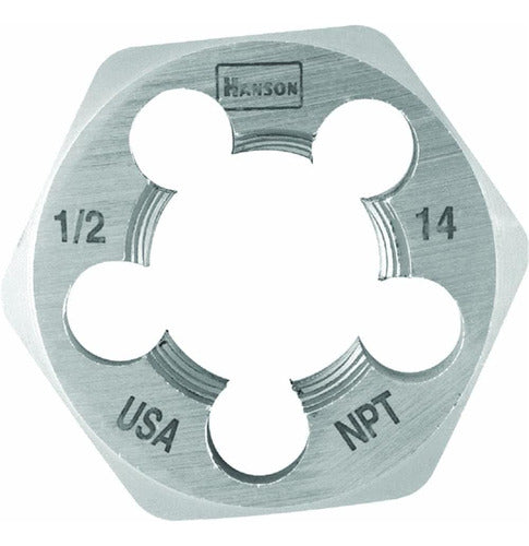 Terraja Hexagonal Para Caños 1/2 Inch - 14 Npt 0