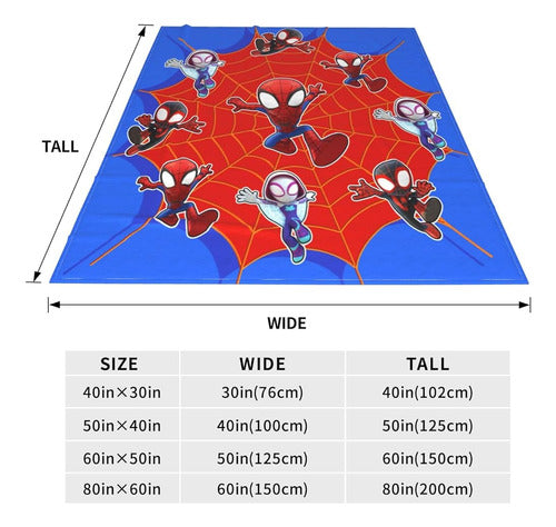 Manta De Araña Mantas De Franela Suave Y Cálida Durante Toda 4