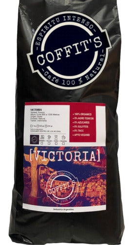 Coffit's Victoria 100% Natural Coffee Beans - Sugar Free 250g 0