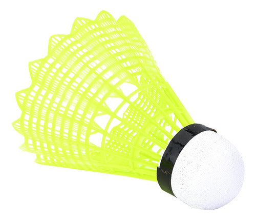 Peteca De Badminton, 6 Unidades/conjunto, Bola De Nylon Prof 2