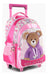 School Backpack with LED Light and Extendable Cart 18" 1