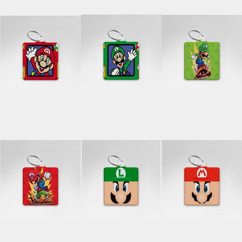 Sublismall Super Mario Bros Keychains | Customizable | Wholesale x100 1