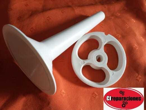 PVC Funnel and Disc for Stuffing Chorizo - Model 22 2