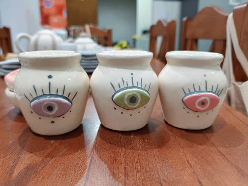 Hand-painted Ceramic Small Oven 3