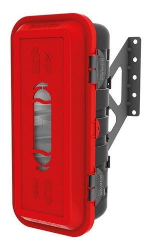 BAWER Plastic 12kg Fire Extinguisher Holder Box with Mounting S360 1