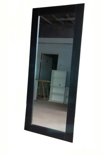 Modern Esthetic Salon Mirror 1.70 x 0.70m - Black Frame - Unique Design Lanus 0
