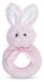 Bearton Baby Lil Bunny - Sonajero De Anillo Suave De Peluche 0