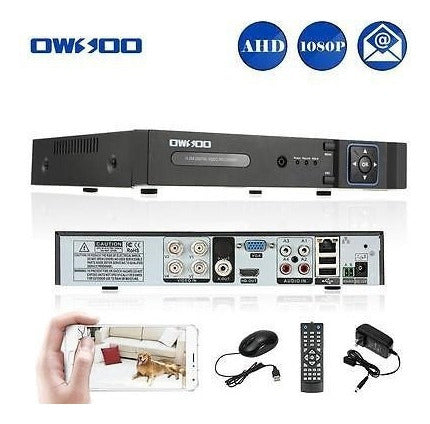 4CH H.264 1080N (960*1080) Complete P2P Network DVR CCTV Security 3