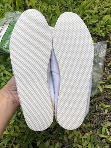 Generic White Reinforced Espadrille Size 37 (M6) Pancha 2