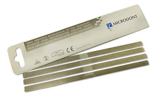 Microdont Dental Polishing Steel Strips 1