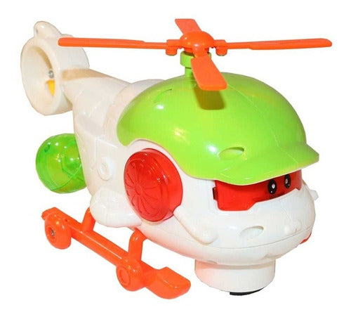 RMH Children's Helicopter with Sounds, Music, Lights, and Movement - 20 cm 2