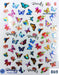 Self-Adhesive Nail Stickers - Butterflies - Nail Art 82