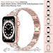 Bling Band for Apple Watch Series 1-7 Rose Gold 42mm/44mm/45mm 3