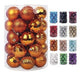 TOMAY Christmas Ball Ornaments For Christmas Tree 30pcs 2.36 Inch Bronze 0