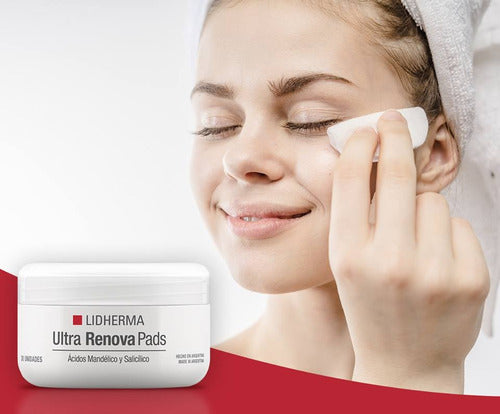 Lidherma Formula Despigmentante + Ultra Renova Pads 3