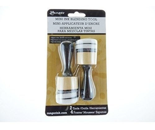 Ranger Mini Ink Blending Set Of 2 Tools And 4 Foams 3