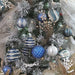 Sea Team 16 Christmas Tree Baubles Dark Blue/Grey 8cm 5