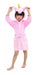 Children's Unicorn Plush Flannel Pajama Bathrobe ® Rainbow Star Unicorns 28