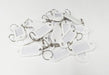 Office Plastic Keychains for Key Holder Chest Bag X 30 4