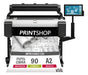 Print Shop Impression Planos Gran Formato Autocad A2 60x42 X50 Obra 90g 0