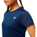 New Balance Women's Accelerate Running Shirt Navy Blue 3