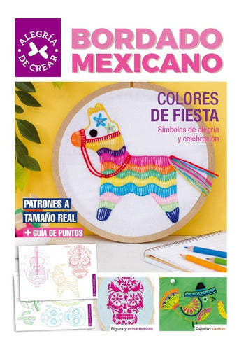 Arcadia Ediciones Bordado Mexicano Colores De Fiesta 0