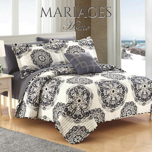 Mariage Twin Cover Quilt Fantasia + Pillowcase 6