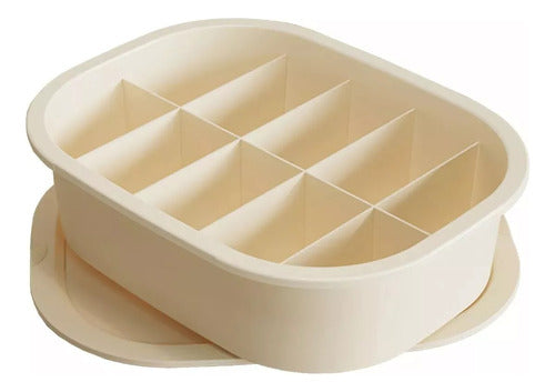 Don Alberto Caja Organizadora De Plastico Ropa Interior 32x9x25cm 0