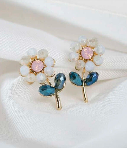 Harry Flower Cute Kawaii Earrings 1