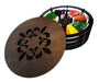 Mahuala Arte Nuestro Circular Tea Box with 8 Compartments 5