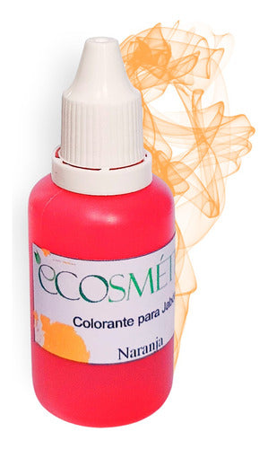 Colorante Concentrado 30 Cc  Naranja Ecosmetica 0