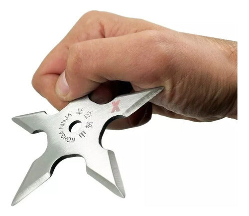 HURIKEN KOHGA Ninja 5-Pointed Throwing Star with Case 2