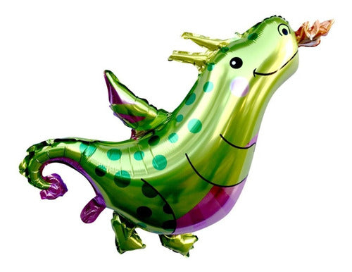 Metallic Dragon Balloon 90 X 76 Cm 0