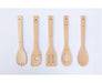 Set 5 Utensilios Cocina Bambú 30 Cm Bakers Secret 1